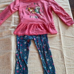 Paw patrol girls 3T outfit pawsome pals